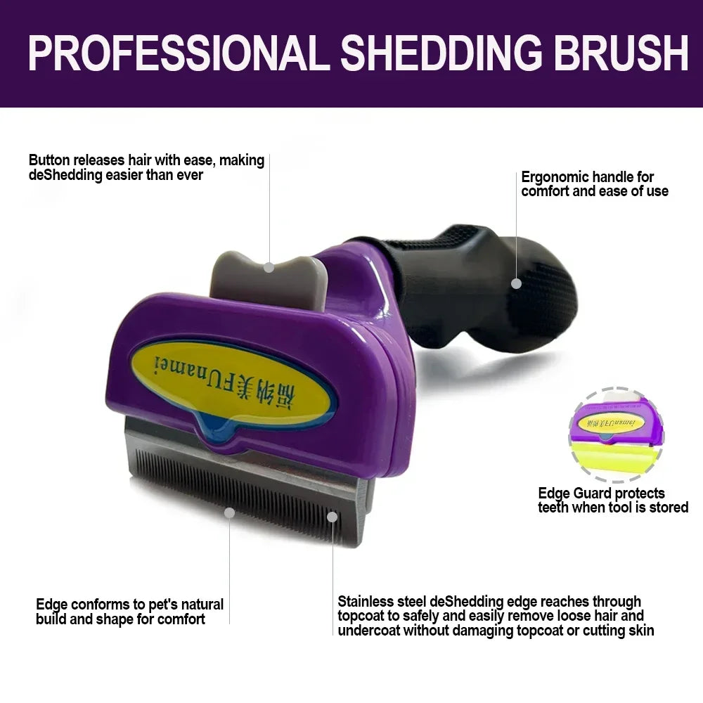 Pet Brush for Dogs Cats Grooming